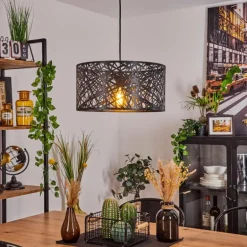 Suspension Altoplano Noir, 1 lumière