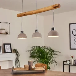 Suspension Ambri Nickel mat, 3 lumières