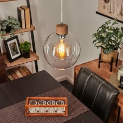 Suspension Andeer Écru, 1 lumière