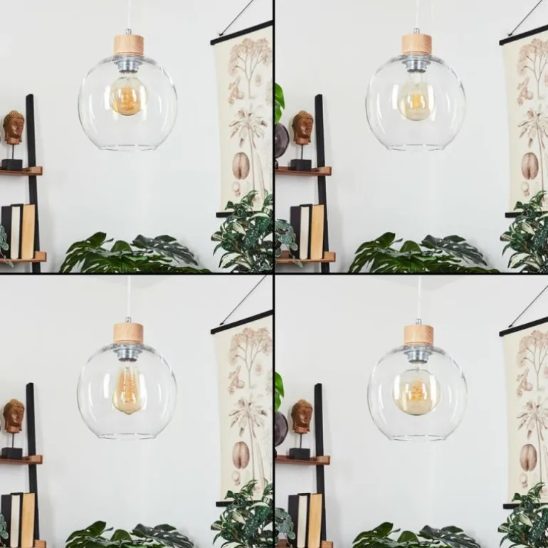 Suspension Andeer Écru, 1 lumière