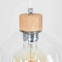 Suspension Andeer Écru, 1 lumière