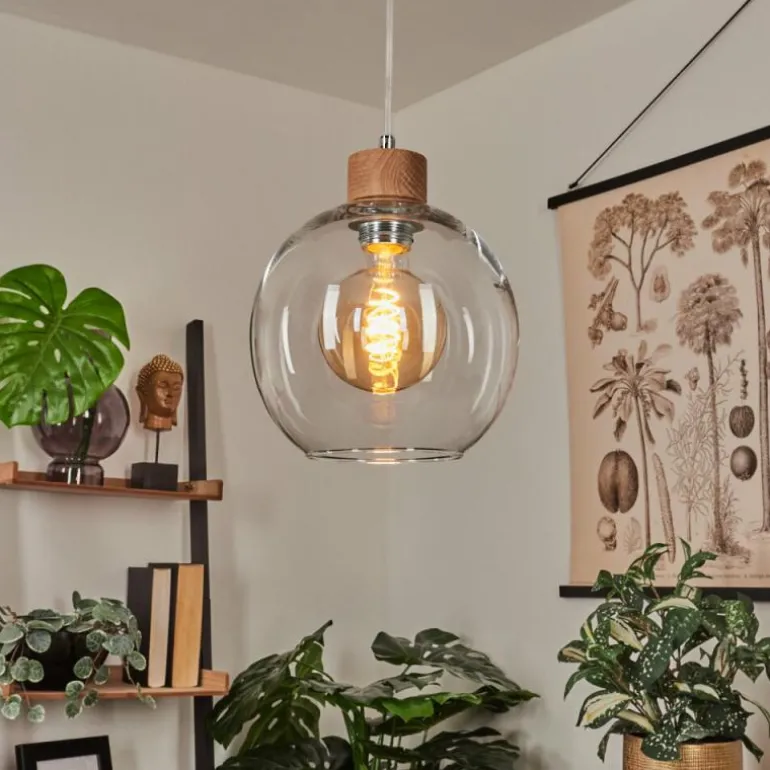 Suspension Andeer Écru, 1 lumière