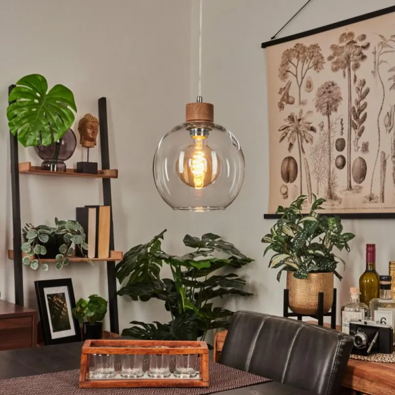 Suspension Andeer Écru, 1 lumière