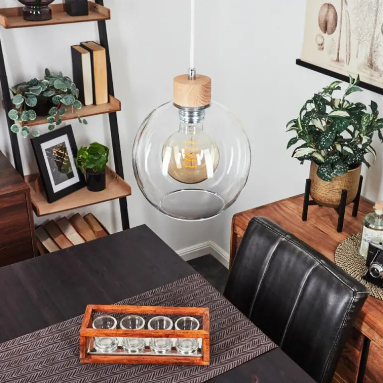 Suspension Andeer Écru, 1 lumière