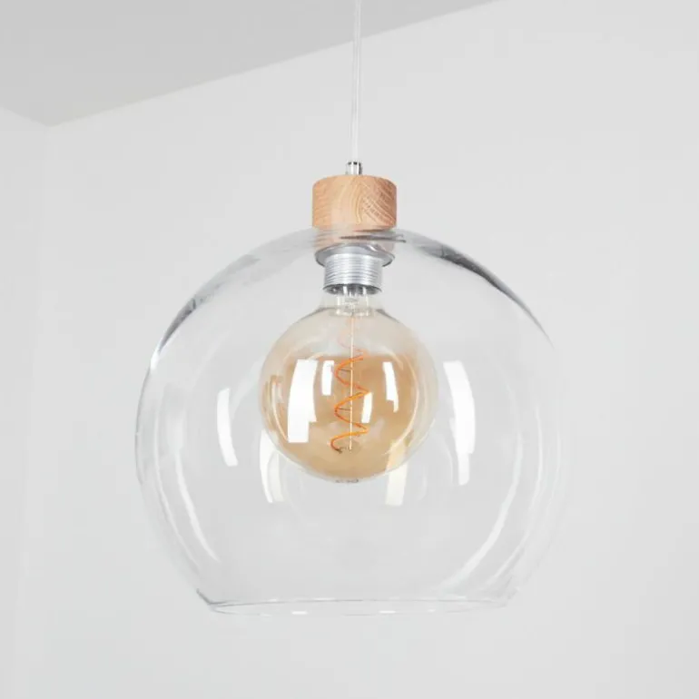 Suspension Andeer Écru, 1 lumière