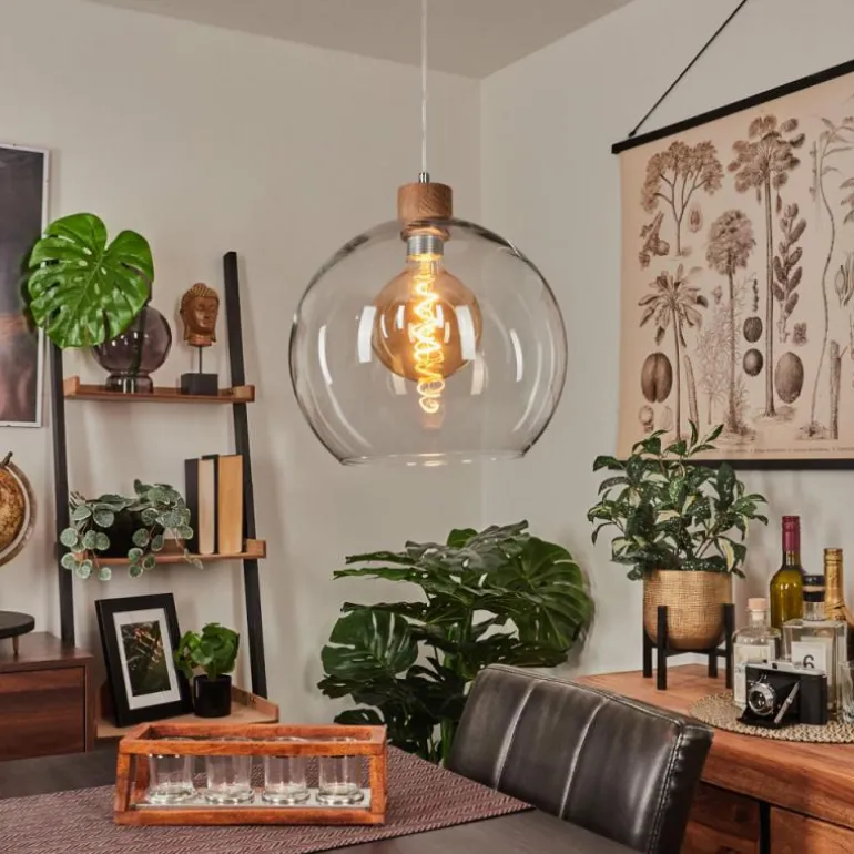 Suspension Andeer Écru, 1 lumière