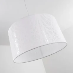 Suspension Antalya Blanc, 1 lumière