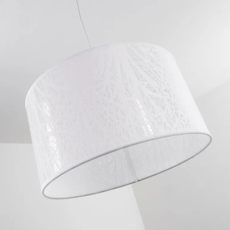 Suspension Antalya Blanc, 1 lumière