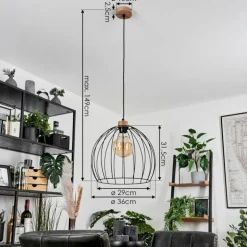 Suspension Atake Écru, 1 lumière