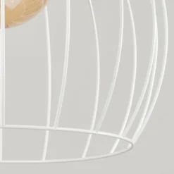 Suspension Atake Écru, 1 lumière