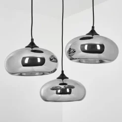 Suspension Avonlea Noir, 3 lumières
