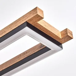 Suspension Ayajasco LED Écru, Noir, 1 lumière