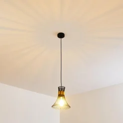 Suspension Ayen Noir, 1 lumière