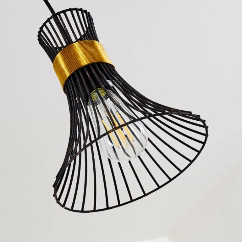 Suspension Ayen Noir, 1 lumière