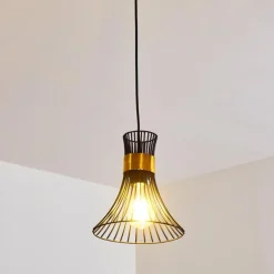 Suspension Ayen Noir, 1 lumière