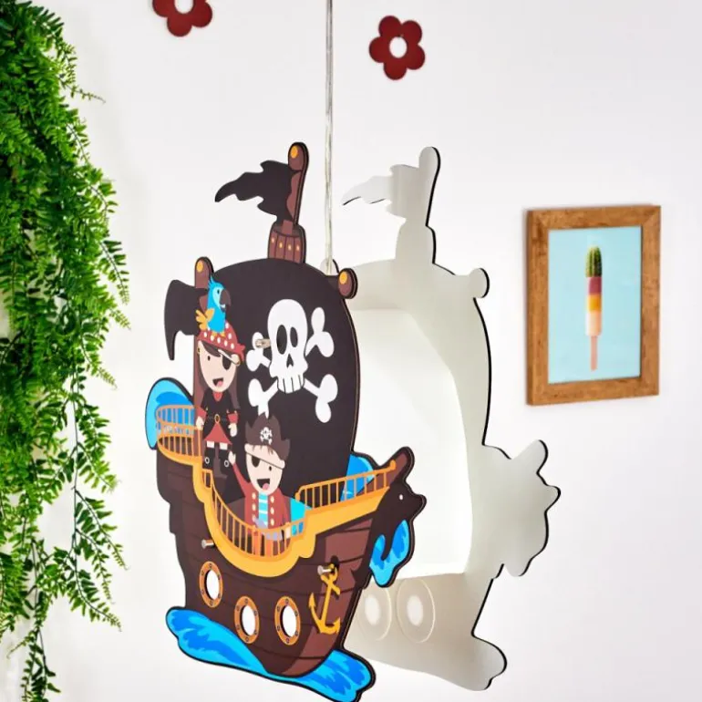 Suspension Ayer Blanc, 2 lumières