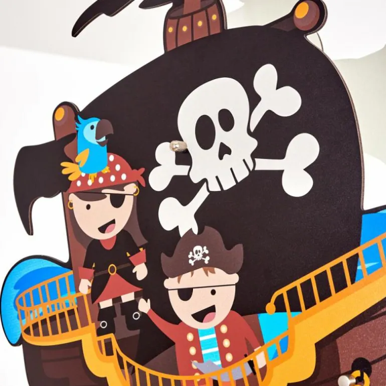 Suspension Ayer Blanc, 2 lumières