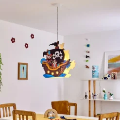 Suspension Ayer Blanc, 2 lumières