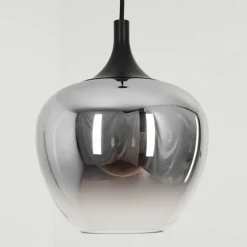 Suspension Azurara Noir, 1 lumière