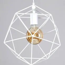 Suspension Babol Blanc, 1 lumière
