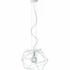 Suspension Babol Blanc, 1 lumière