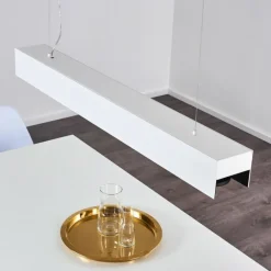 Suspension Bacoor LED Noir, Blanc, 5 lumières