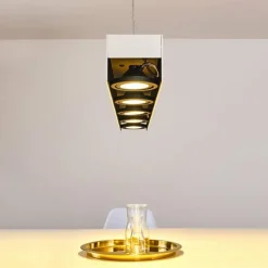 Suspension Bacoor LED Noir, Blanc, 5 lumières