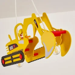 Suspension Bagger Jaune, 2 lumières