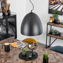 Suspension Bakou Noir, 1 lumière