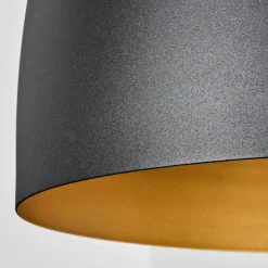 Suspension Bakou Noir, 1 lumière