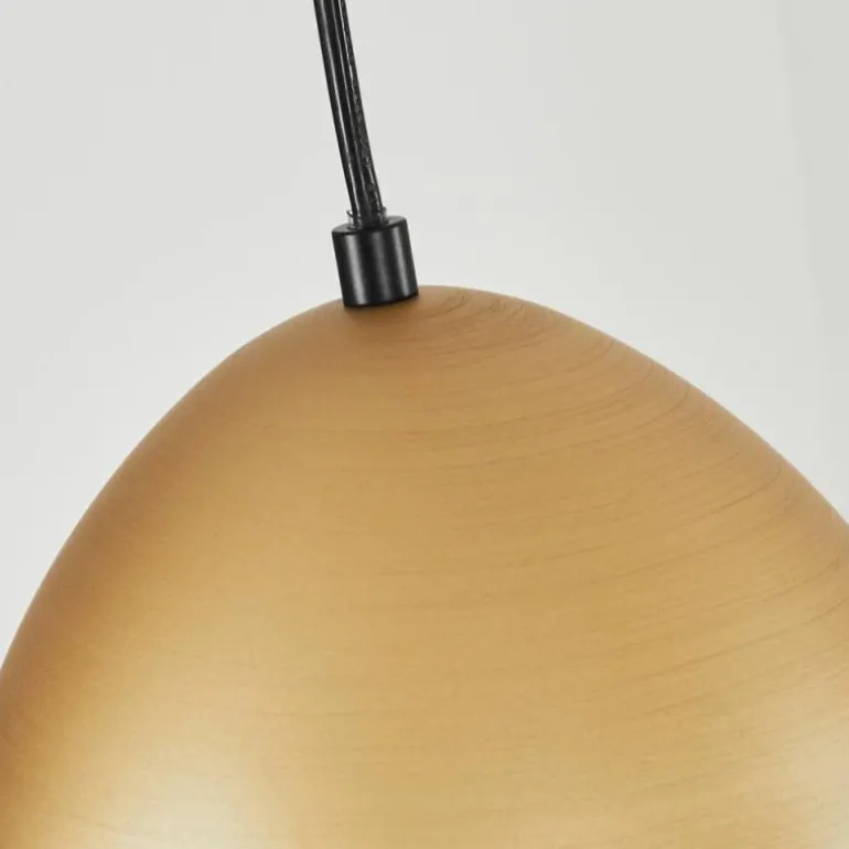 Suspension Bakou Noir, 1 lumière