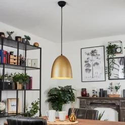 Suspension Bakou Noir, 1 lumière