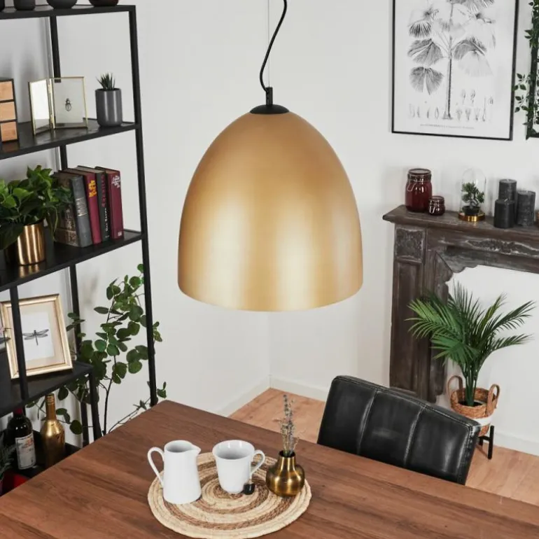 Suspension Bakou Noir, 1 lumière