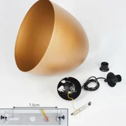 Suspension Bakou Noir, 1 lumière