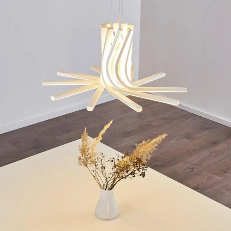 Suspension Bangor LED Blanc, 1 lumière