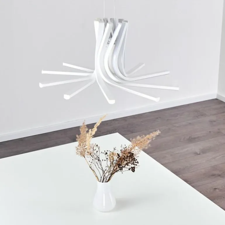 Suspension Bangor LED Blanc, 1 lumière