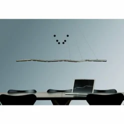 Suspension Basis-Leuchten GENUA LED Aluminium, 6 lumières