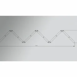 Suspension Basis-Leuchten GENUA LED Aluminium, 6 lumières