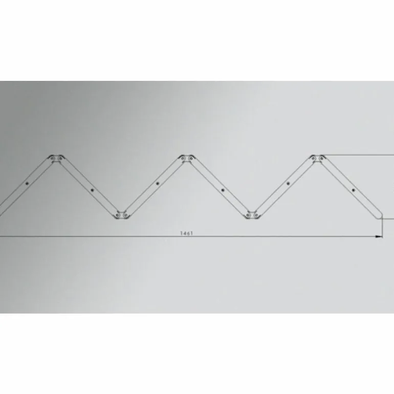 Suspension Basis-Leuchten GENUA LED Aluminium, 6 lumières