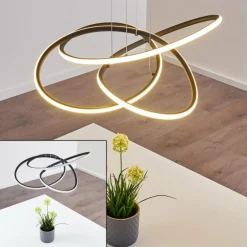 Suspension Belgorod LED Noir, 1 lumière