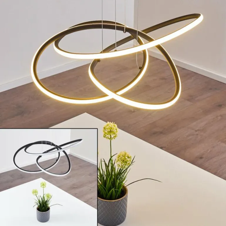 Suspension Belgorod LED Noir, 1 lumière