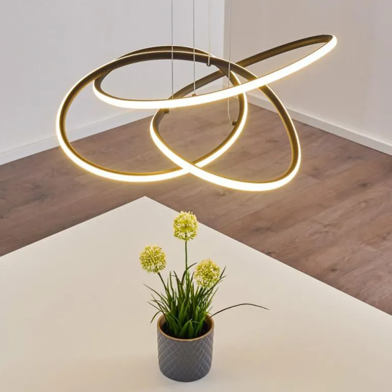 Suspension Belgorod LED Noir, 1 lumière