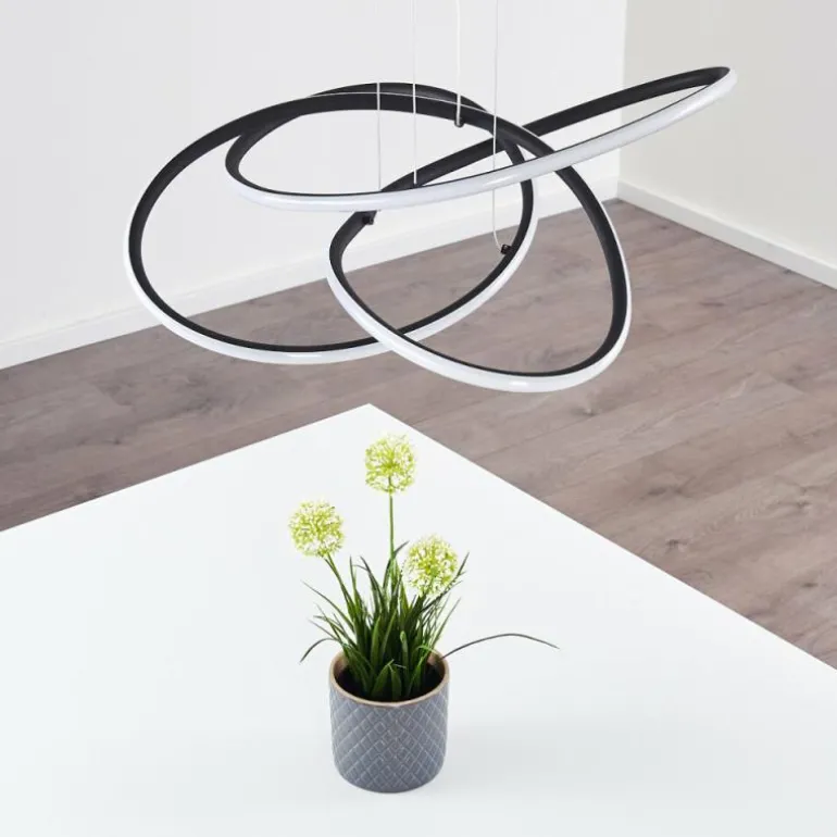 Suspension Belgorod LED Noir, 1 lumière