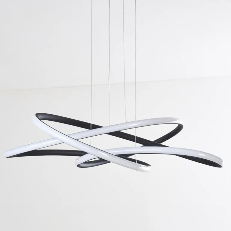 Suspension Belgorod LED Noir, 1 lumière