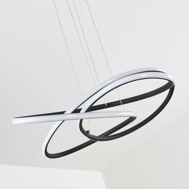 Suspension Belgorod LED Noir, 1 lumière