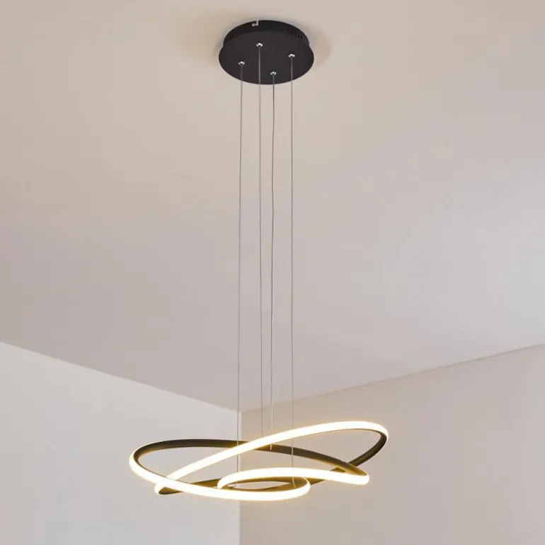 Suspension Belgorod LED Noir, 1 lumière