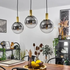 Suspension Berle Laiton, 3 lumières