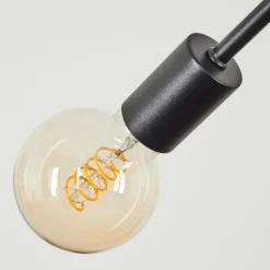 Suspension Bogno Noir, 6 lumières