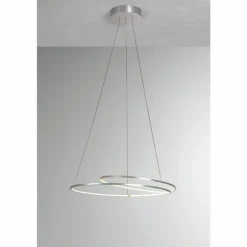 Suspension BOPP AT LED Aluminium, 1 lumière