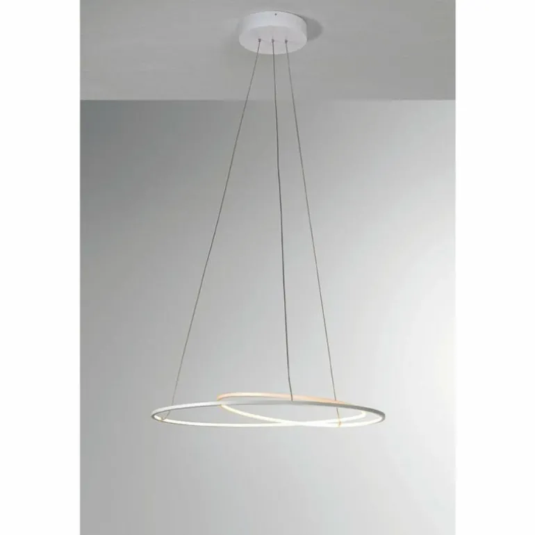 Suspension BOPP AT LED Blanc, 1 lumière